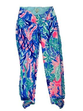 Lilly Pulitzer Luxletic Gemma Weekender Cropped‎ Leggings Size XS